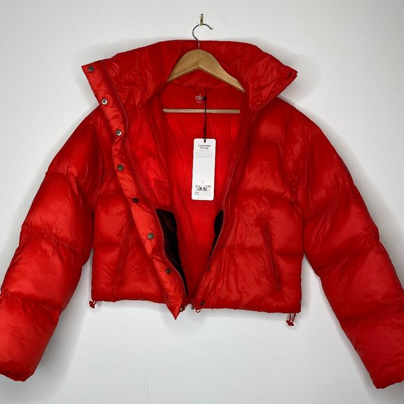 Alo Gold Rush Puffer Black